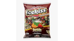 BALA ICEKISS TENTAÇÃO SORTIDA 500GR
